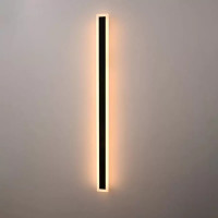 Aplica LED de Exterior Mack, Lungime 120cm, 16W, IP65, Metal, Liniar, Negru Aplica LED de Exterior Mack, Lungime 120cm, 16W, IP65, Metal, Liniar, Negru