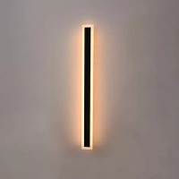 Aplica LED de Exterior Mack, Lungime 90cm, 13W, IP65, Metal, Liniar, Negru Aplica LED de Exterior Mack, Lungime 90cm, 13W, IP65, Metal, Liniar, Negru