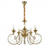 Candelabru Cristal Frederick 5xE14, Diametru 45cm, Auriu, Inaltime Reglabila [2]
