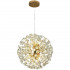 Candelabru Cristal MINUET 9x G9, Diametru 50cm, Auriu Lucios, Inaltime Reglabila [4]