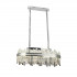 Candelabru LED Cristal cu Telecomanda Morgan 140W Dimabil Argintiu [5]