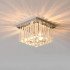 Lustra Cristal MARTINEZ Linear Luxe, Diametru 35cm, 4x E14, Crom Lucios [3]