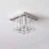 Lustra Cristal MARTINEZ Linear Luxe, Diametru 35cm, 4x E14, Crom Lucios [4]