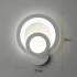 Aplica LED Urbanist 19W Rotunda Lumina Rece/Calda/Neutra Acril si Metal Alb [3]