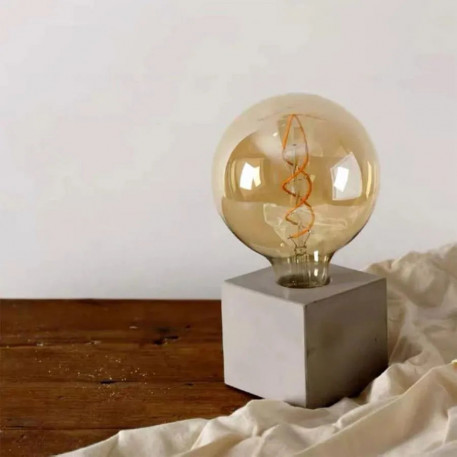 Bec cu Filament Spirala E27, 4W, Lumina Calda [1]