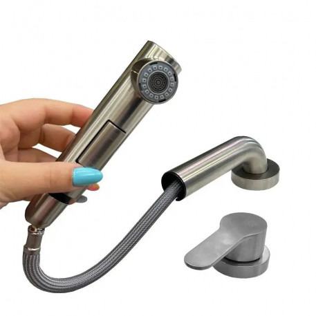 Baterie Bucatarie cu Dus Extractibil Inox Argintiu YSQ/106 [1]