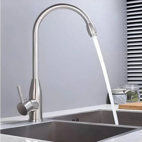 Baterie Bucatarie, Inox SUS304, Satinat, CF007 [1]