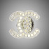 Aplica LED cu cristal YANIRA 28W, lumina Rece/Calda/Neutra, Crom Lucios [2]