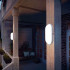 Aplica LED de Exterior, 12W, IP65, Metal, Alb [2]