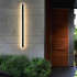 Aplica LED de Exterior Mack, Lungime 80cm, 31W, IP65, Metal, Liniar, Negru [2]