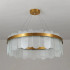 Candelabru LED cu Telecomanda Alonzo 93W Dimabil Diametru 60cm Auriu [4]
