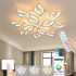Lustra LED cu telecomanda LILY 150W, 12 Elemente, lumina Rece/Calda/Neutra, Dimabila, Alb [2]