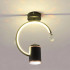 Lustra LED KENYA 34W, lumina Rece/Calda/Neutra, Negru [4]