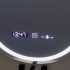 Oglinda LED Ovala, 50x80cm, Eminence MotionGlow Marcello, Sistem Dezaburire, Ceas & Termometru, Dimabila [4]