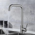 Baterie Bucatarie Monocomanda Pipa Pivotanta Cartus Ceramic Inox Satinat Racorduri Kit Fixare Incluse CF002 [5]
