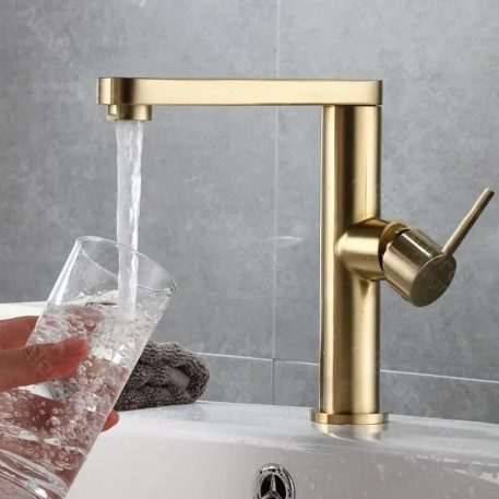 Baterie Lavoar, Alama Sanitara, Auriu, 9107D [1]