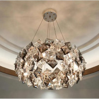 Candelabru Cristal Arian 4x E27 Auriu Candelabru Cristal Arian 4x E27 Auriu