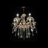 Candelabru Cristal Luciano, 6*E14, Auriu, Metal si Cristal [2]