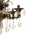 Candelabru Cristal SANSSOUCI Magno, 6xE14, Diametru 60cm, Alama Antichizata [3]