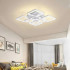 Lustra LED cu telecomanda ZOE 135W, 8 Patrate, lumina Rece/Calda/Neutra, Dimabila, Alb [2]