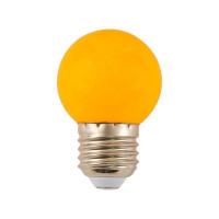 Bec LED, E27, 2W, Portocaliu Bec LED, E27, 2W, Portocaliu