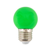 Bec LED, E27, 2W, Verde Bec LED, E27, 2W, Verde