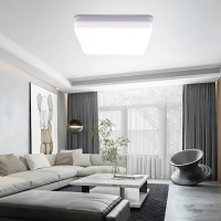 Plafoniera LED Cotena , 48W, Alb, IP.20, Patrata
