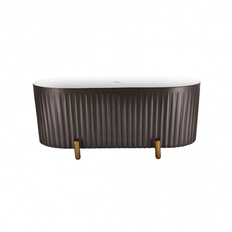 Cada Freestanding, Ovala, Acril, Bright Grey, 170Ã—78Ã—70 Cm [1]