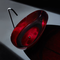 Cada Freestanding, Ovala, Burgundy Red, Rasina, 170x78x67cm