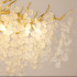 Candelabru Cristal WALTZ Serenade, 8xG9, Auriu, 60cm, Inaltime Reglabila [3]
