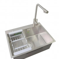 Chiuveta Bucatarie Inox 75x45x21 cm Inox Periat