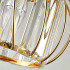 Lustra Cora 1XE27, Auriu, Metal si Cristal [3]