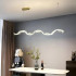 Lustra LED suspendata AMI 80W, Liniara, lumina Rece/Calda/Neutra, Auriu, Inaltime Reglabila [4]