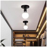 Lustra MODERNIST Mono 1x E27, Negru, Design Modern