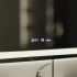 Oglinda LED Rectangulara, 100x75cm, Verite MotionGlow Marcello, Sistem Dezaburire, Ceas & Termometru, Dimabila [3]