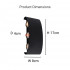 Fantas Aplica LED de Exterior si Interior, 6 Surse x 1W, IP65, Metalic, Negru, 3000K [5]