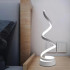 Veioza LED Genom, 24W, Lumina Rece/Calda/Neutra, Plastic si Metal, Alb [4]