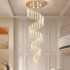 Candelabru Cristal LED Nomiki Auriu [2]
