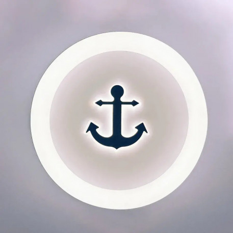 Lustra LED NAVY 68W, Diametru 49cm, lumina Rece/Calda/Neutra, Alb [1]