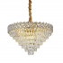 Candelabru Cristal WINDSOR Supremo 16xE27, Diametru 80cm, Auriu Lucios, Inaltime Reglabila [2]
