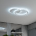 Lustra LED cu telecomanda LUCY 40W, 2 Cercuri, lumina Rece/Calda/Neutra, Dimabila, Alb [5]