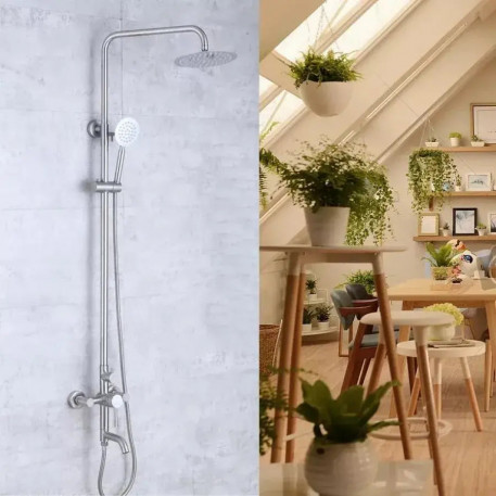 Coloana de Dus, Inox SUS304, Satinat, LY003 [1]