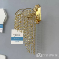 Aplica Cristal Sapphire 1x E27 Auriu Aplica Cristal Sapphire 1x E27 Auriu