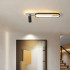 Lustra LED cu Proiector Reglabil FISSO Camilla 48W, lumina Rece/Calda/Neutra, Negru [2]