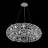 Candelabru Cristal MINUET 12x G9, Diametru 60cm, Argintiu Lucios, Inaltime Reglabila [3]
