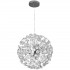 Candelabru Cristal MINUET 8x G9, Diametru 40cm, Crom Lucios, Inaltime Reglabila [3]