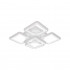 Lustra LED cu telecomanda ZOE 96W, 5 Patrate, lumina Rece/Calda/Neutra, Dimabila, Alb [3]