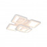 Lustra LED cu telecomanda ZOE 96W, 5 Patrate, lumina Rece/Calda/Neutra, Dimabila, Alb [2]